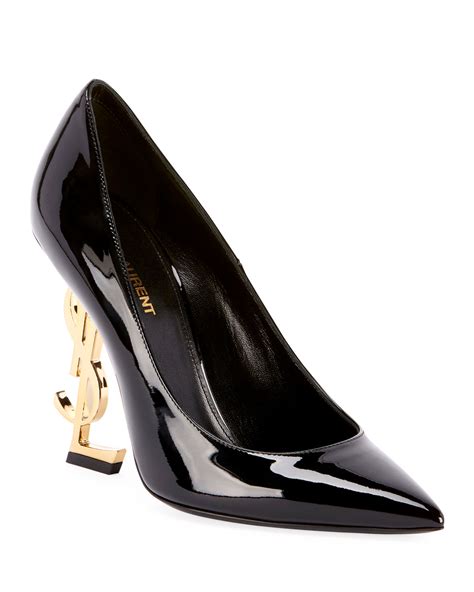 black and gold ysl heels|ysl heels original price.